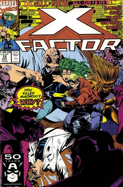 X-Factor (1986)   n° 72 - Marvel Comics