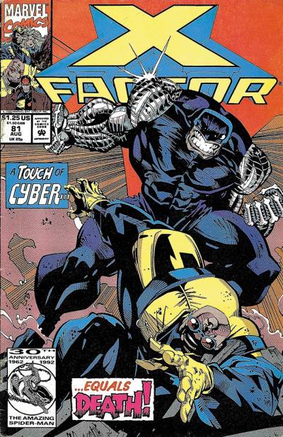 X-Factor (1986)   n° 81 - Marvel Comics