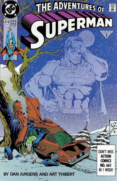 Adventures of Superman (1987)   n° 474 - DC Comics
