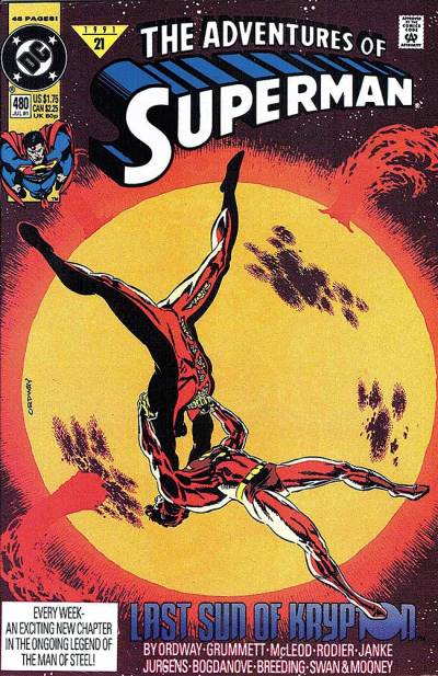 Adventures of Superman (1987)   n° 480 - DC Comics