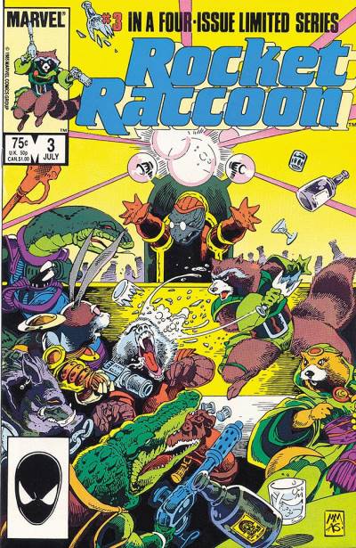 Rocket Raccoon (1985)   n° 3 - Marvel Comics