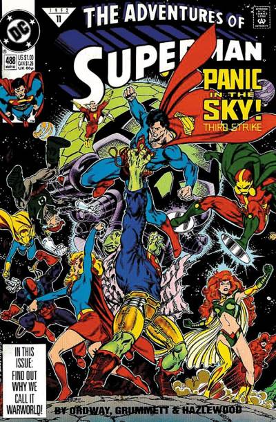 Adventures of Superman (1987)   n° 488 - DC Comics