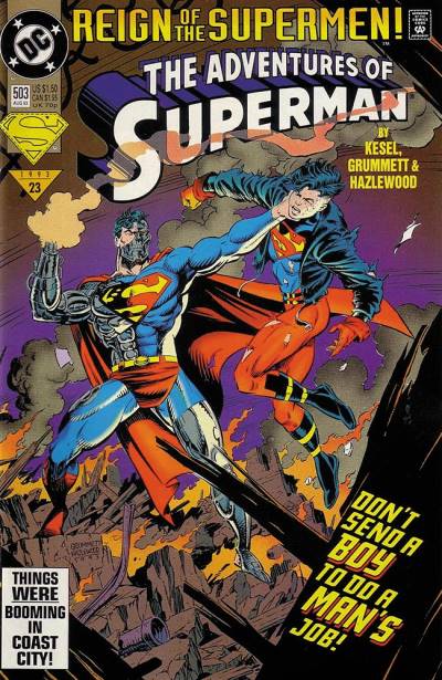 Adventures of Superman (1987)   n° 503 - DC Comics