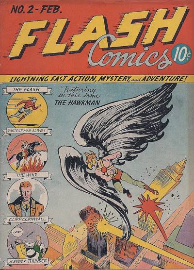 Flash Comics (1940)   n° 2 - DC Comics