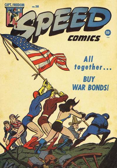 Speed Comics (1941)   n° 38 - Harvey Comics
