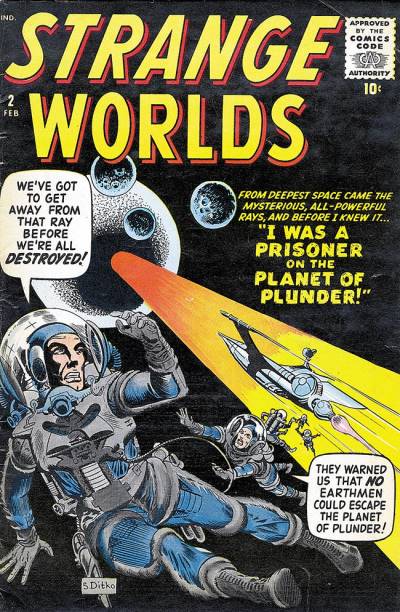 Strange Worlds (1958)   n° 2 - Marvel Comics