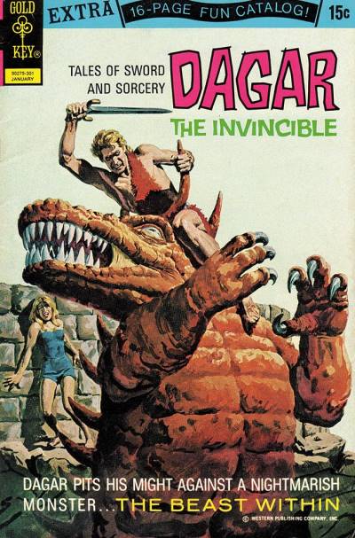 Dagar The Invincible (1972)   n° 2 - Gold Key
