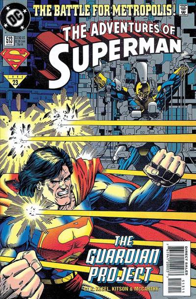 Adventures of Superman (1987)   n° 513 - DC Comics