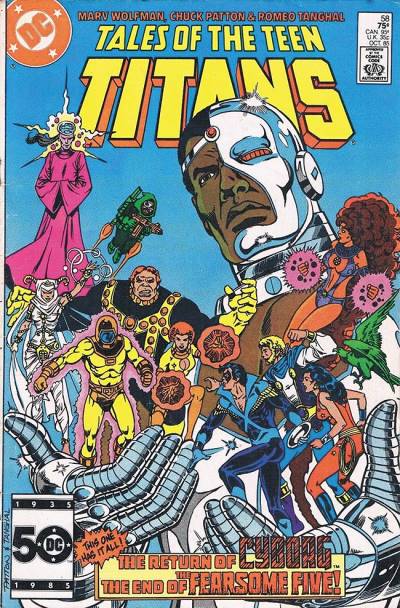 Tales of The Teen Titans (1984)   n° 58 - DC Comics
