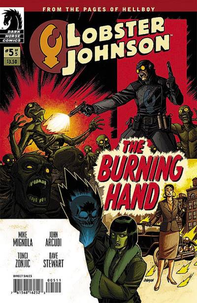 Lobster Johnson: The Burning Hand   n° 5 - Dark Horse Comics