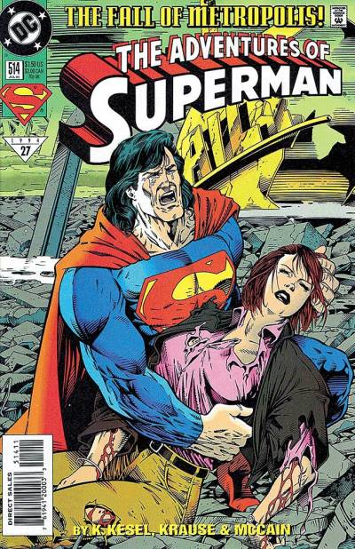 Adventures of Superman (1987)   n° 514 - DC Comics