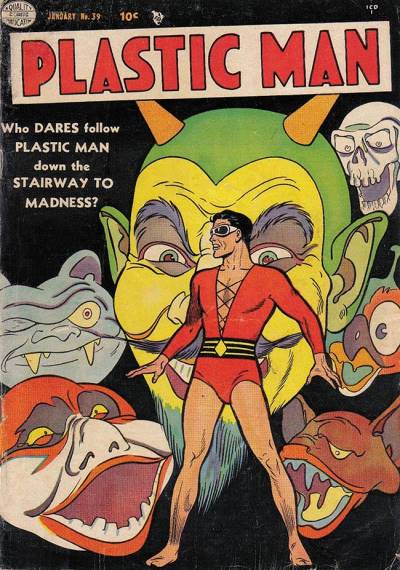 Plastic Man (1943)   n° 39 - Quality Comics