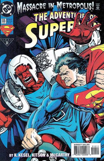 Adventures of Superman (1987)   n° 515 - DC Comics