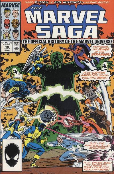 Marvel Saga, The: The Official History of The Marvel Universe (1985)   n° 18 - Marvel Comics