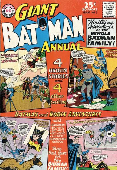 Batman Annual (1961)   n° 7 - DC Comics