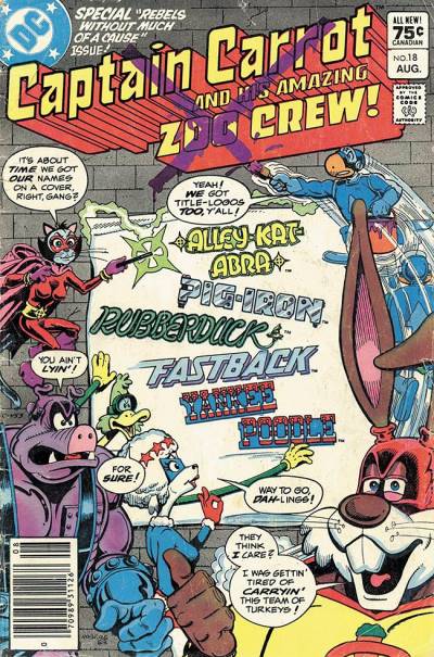 Captain Carrot And His Amazing Zoo Crew   n° 18 - DC Comics