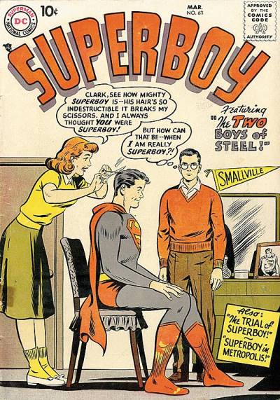 Superboy (1949)   n° 63 - DC Comics
