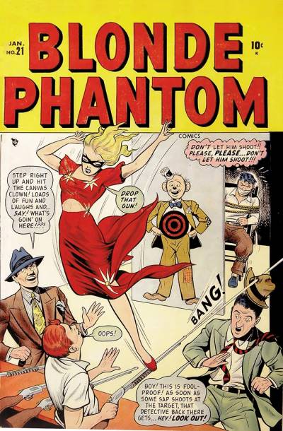 Blonde Phantom Comics (1946)   n° 21 - Timely Publications