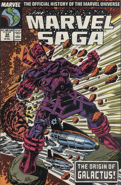 Marvel Saga, The: The Official History of The Marvel Universe (1985)   n° 24 - Marvel Comics
