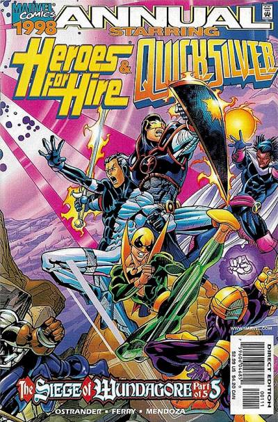 Heroes For Hire And Quicksilver Annual (1998)   n° 1 - Marvel Comics
