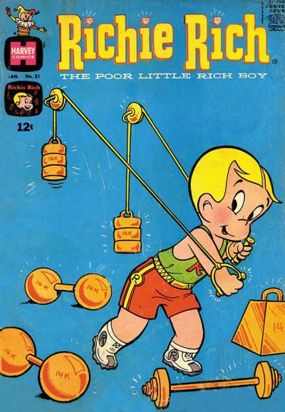 Richie Rich (1960)   n° 21 - Harvey Comics