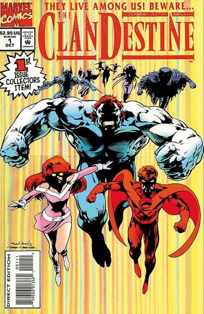 Clandestine, The (1994)   n° 1 - Marvel Comics