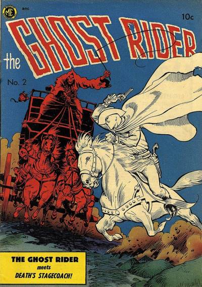 Ghost Rider (1950)   n° 2 - Magazine Enterprises