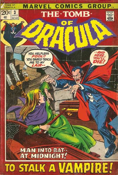 Tomb of Dracula, The (1972)   n° 3 - Marvel Comics