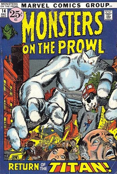 Monsters On The Prowl (1971)   n° 14 - Marvel Comics