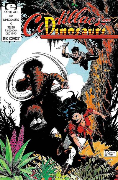 Cadillacs And Dinosaurs   n° 2 - Marvel Comics (Epic Comics)