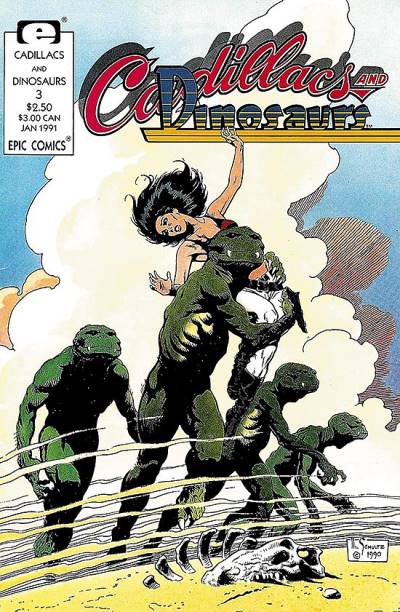 Cadillacs And Dinosaurs   n° 3 - Marvel Comics (Epic Comics)