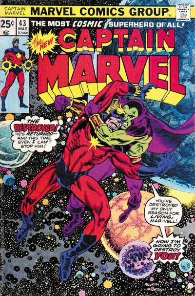 Captain Marvel (1968)   n° 43 - Marvel Comics