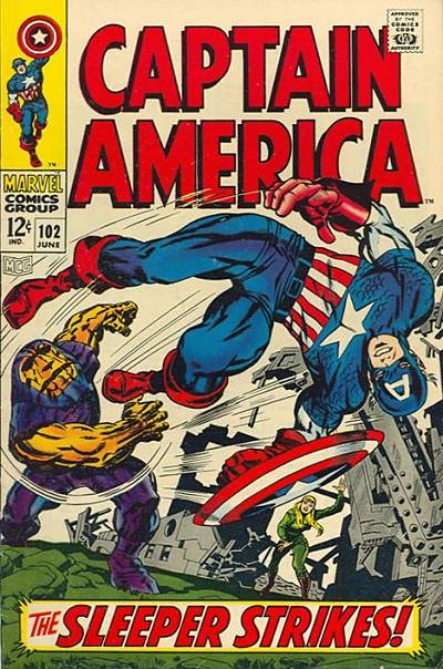 Captain America (1968) n° 102 - Marvel Comics