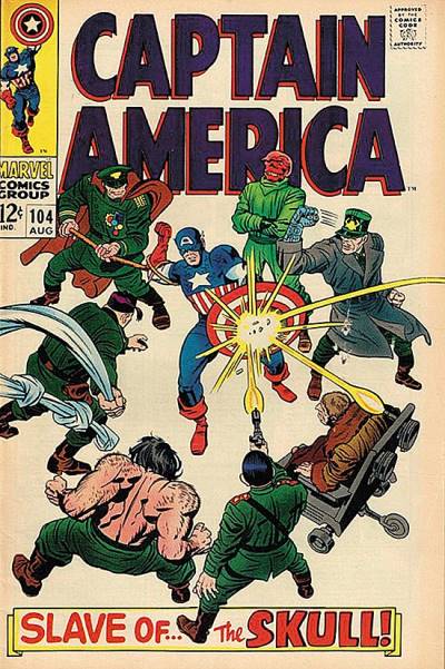 Captain America (1968)   n° 104 - Marvel Comics