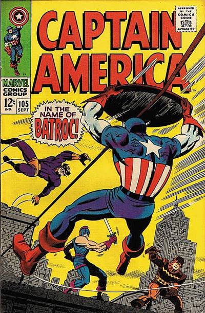 Captain America (1968)   n° 105 - Marvel Comics