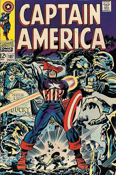 Captain America (1968)   n° 107 - Marvel Comics