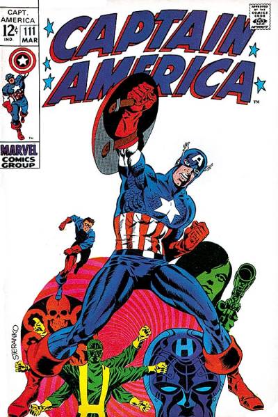 Captain America (1968)   n° 111 - Marvel Comics