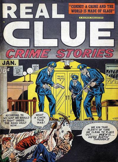 Real Clue Crime Stories (1947)   n° 23 - Hillman Periodicals