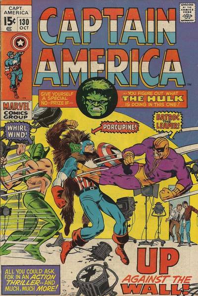 Captain America (1968)   n° 130 - Marvel Comics