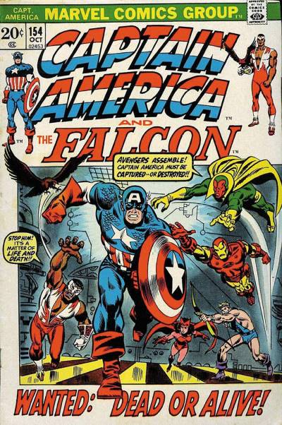 Captain America (1968)   n° 154 - Marvel Comics