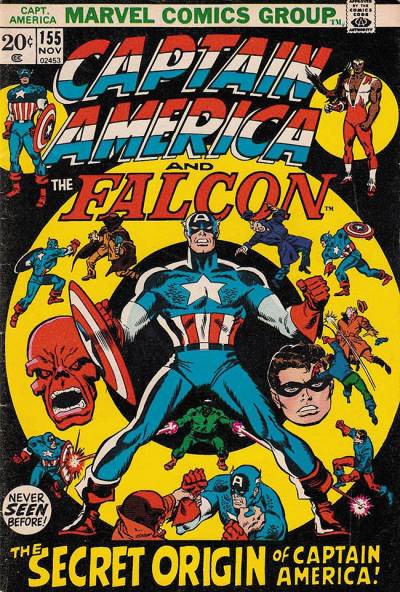 Captain America (1968)   n° 155 - Marvel Comics