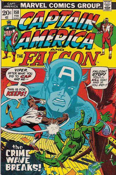 Captain America (1968)   n° 158 - Marvel Comics