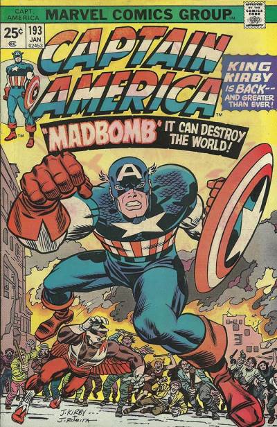 Captain America (1968)   n° 193 - Marvel Comics