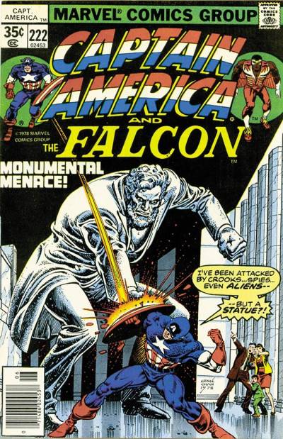 Captain America (1968)   n° 222 - Marvel Comics