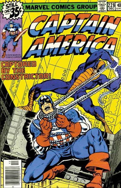 Captain America (1968)   n° 228 - Marvel Comics