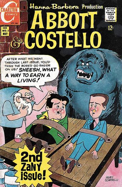 Abbot & Costello (1968)   n° 2 - Charlton Comics
