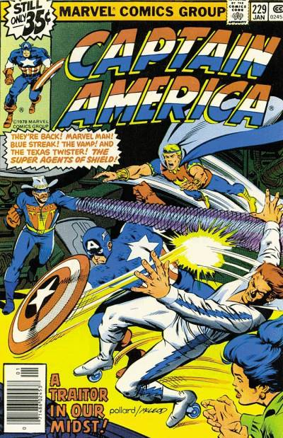 Captain America (1968)   n° 229 - Marvel Comics