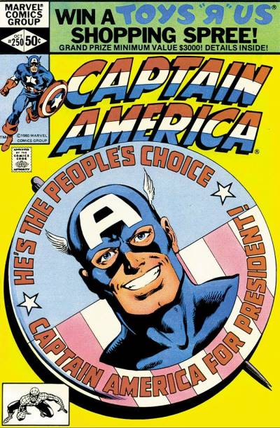 Captain America (1968)   n° 250 - Marvel Comics