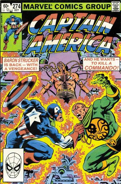 Captain America (1968)   n° 274 - Marvel Comics