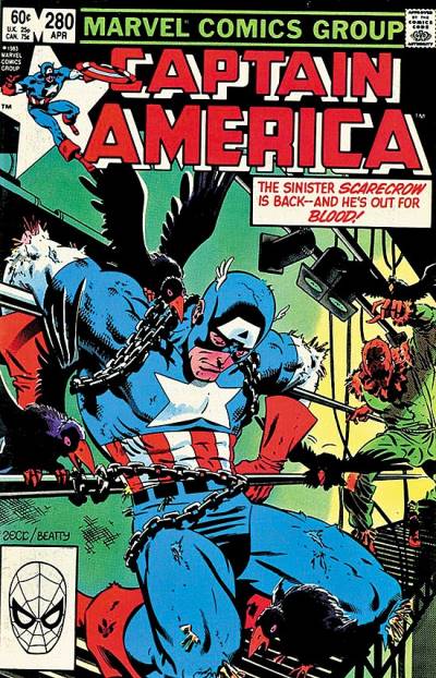 Captain America (1968)   n° 280 - Marvel Comics